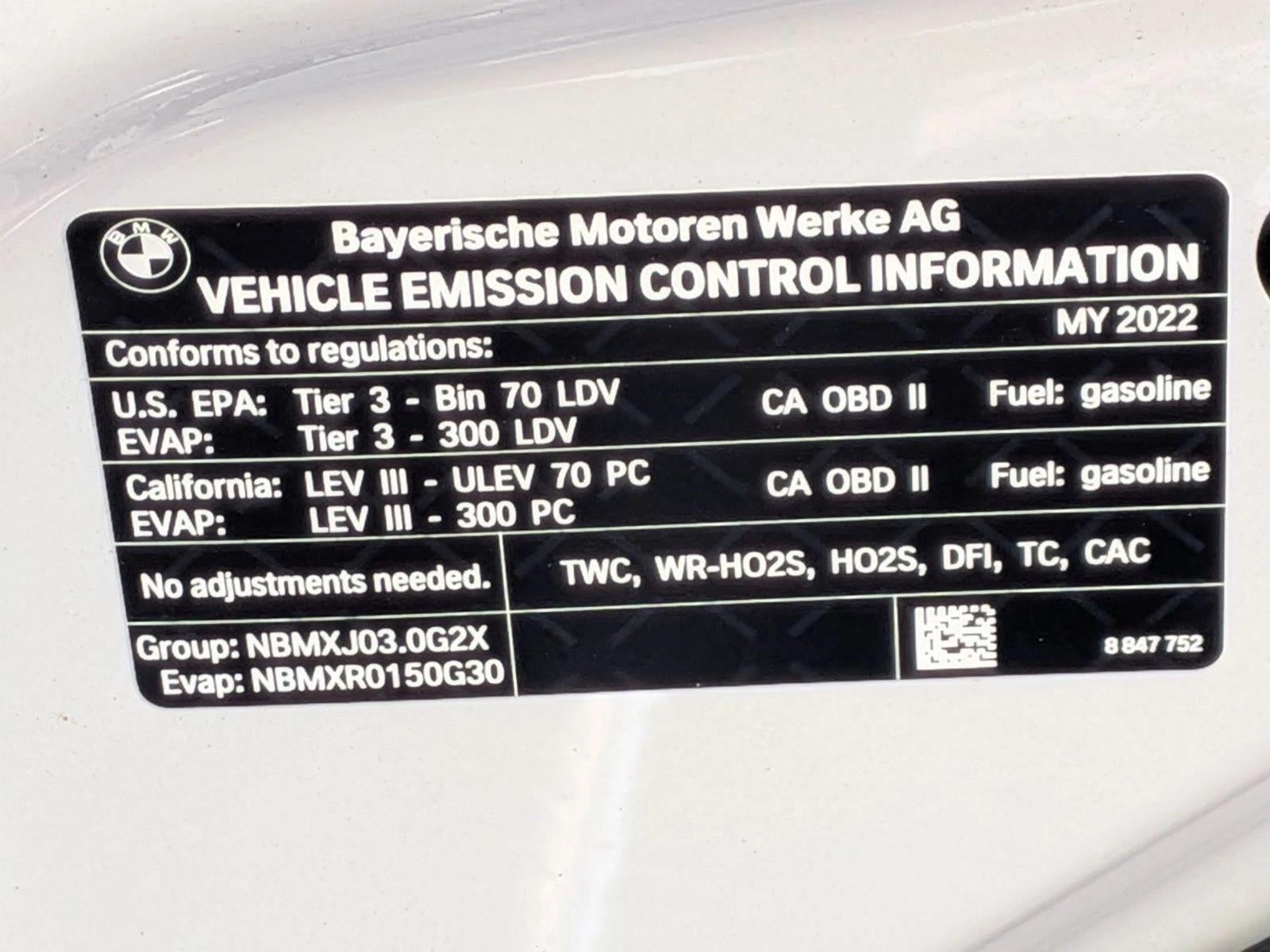 2022 BMW 540i xDrive Sedan