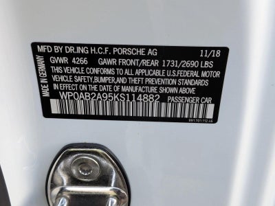 2019 Porsche 911 Carrera GTS Coupe