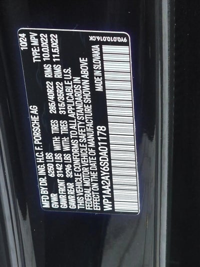 2025 Porsche Cayenne AWD