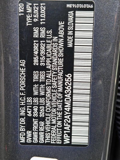 2021 Porsche Cayenne Turbo AWD