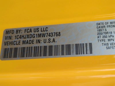 2021 Jeep Wrangler Unlimited 80th Anniversary 4x4 *Ltd Avail*