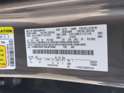 2022 Ford Bronco Wildtrak 4 Door Advanced 4x4