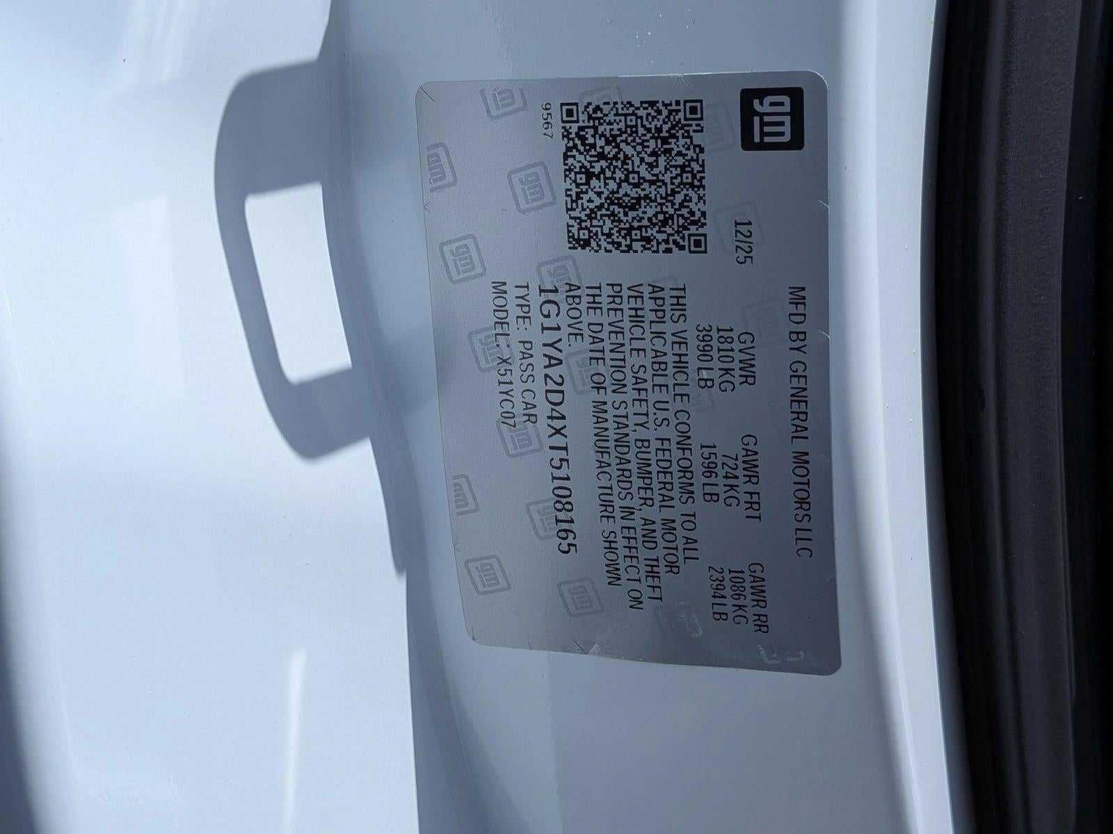 2026 Chevrolet Corvette Stingray Coupe 1LT