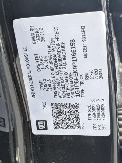 2023 GMC Canyon Crew Cab Short Box 4-Wheel Drive Denali