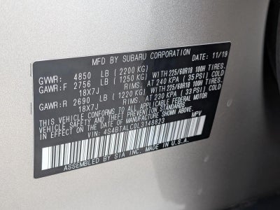 2020 Subaru Outback Limited CVT