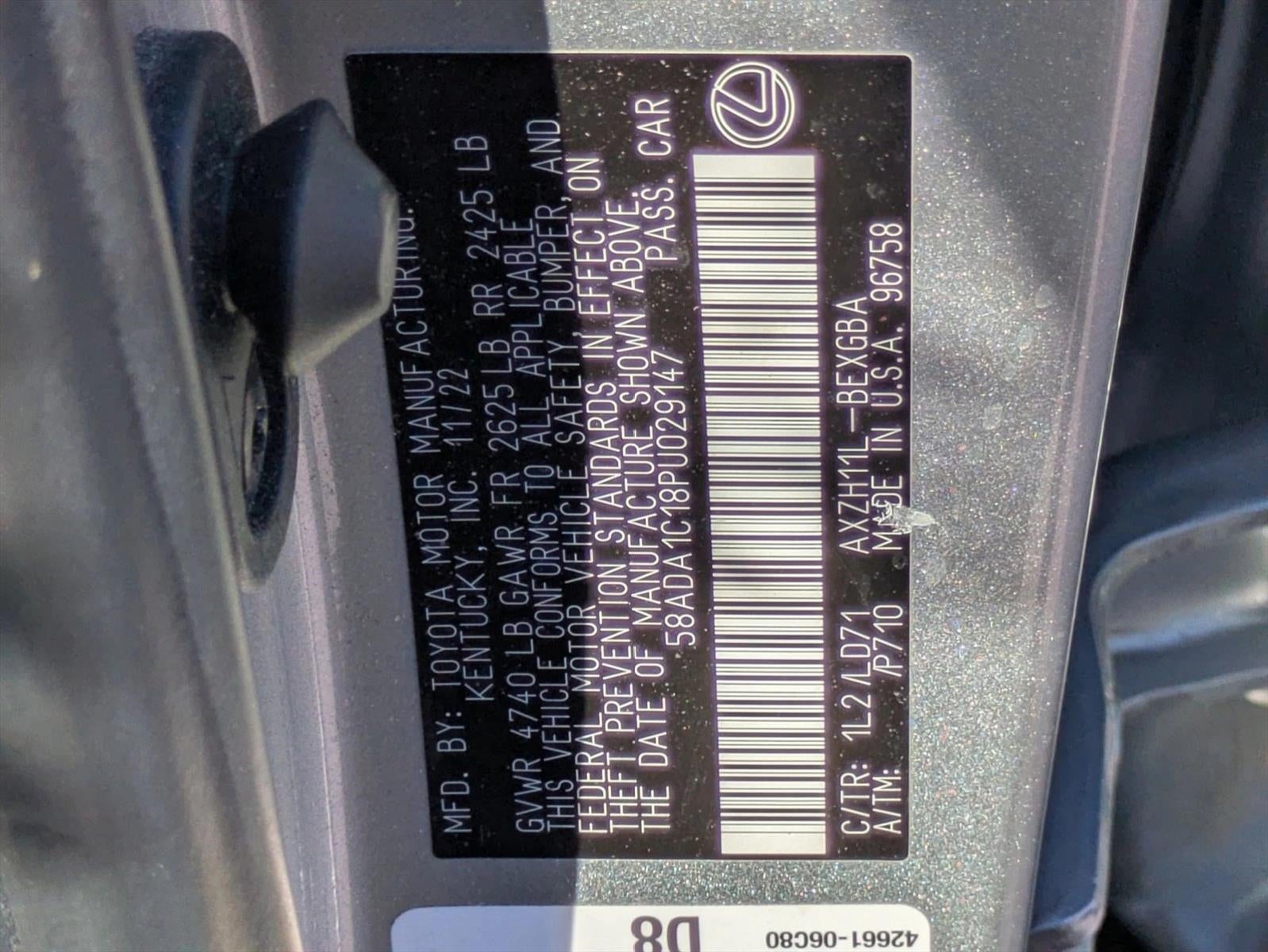 2023 Lexus ES 300h FWD