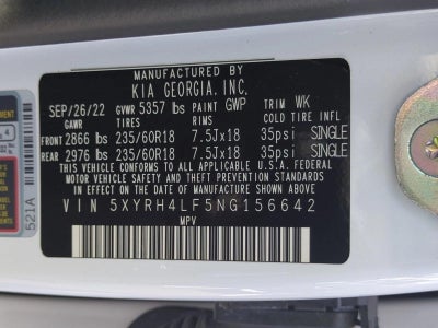 2022 Kia Sorento EX FWD