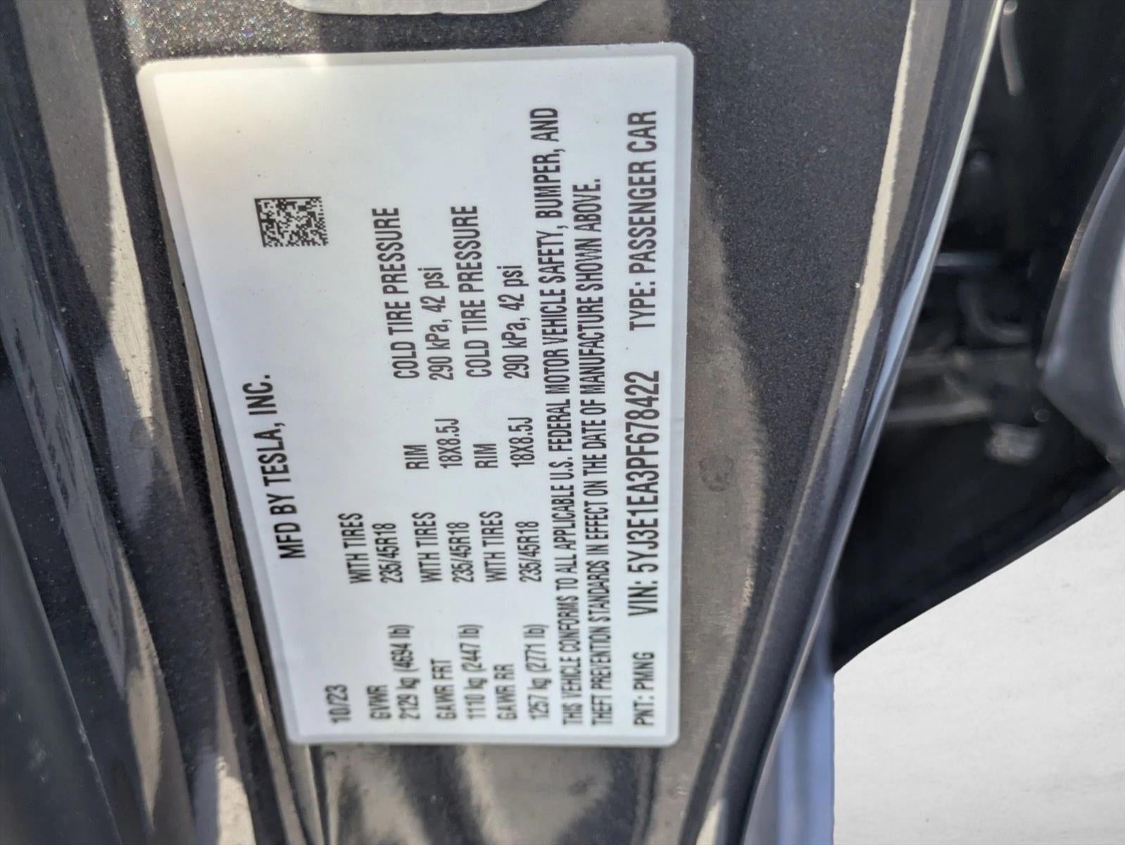 2023 Tesla Model 3 RWD