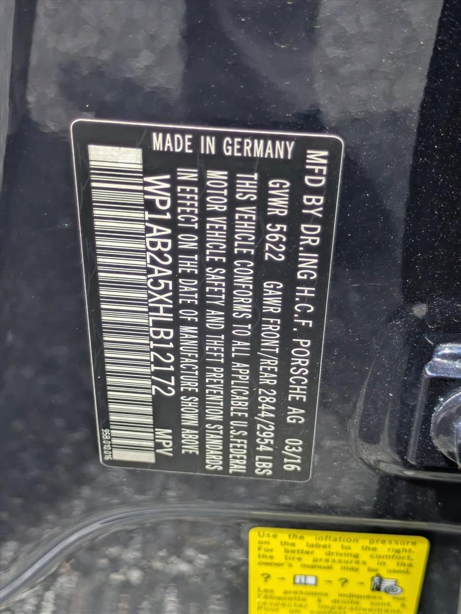 2017 Porsche Macan S AWD