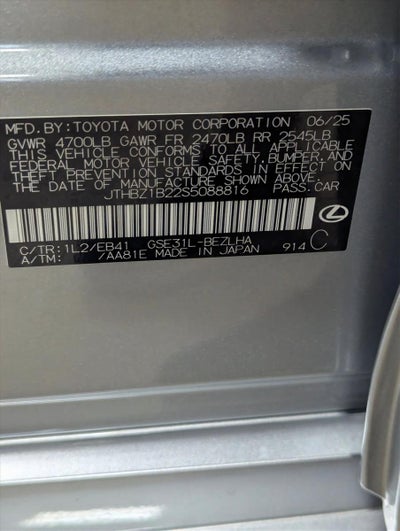 2025 Lexus IS 350 F SPORT Design RWD