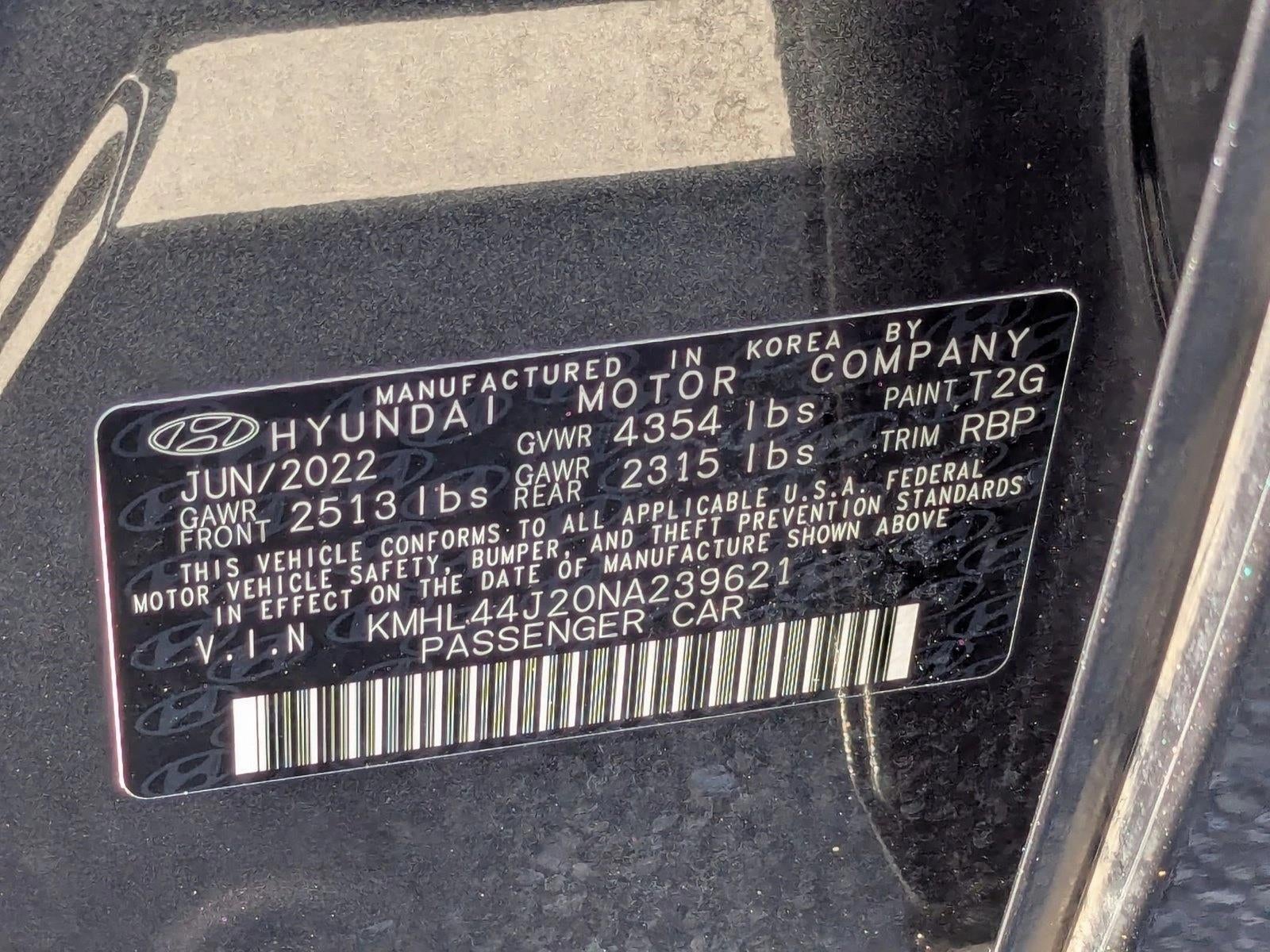 2022 Hyundai SONATA SEL Plus 1.6T