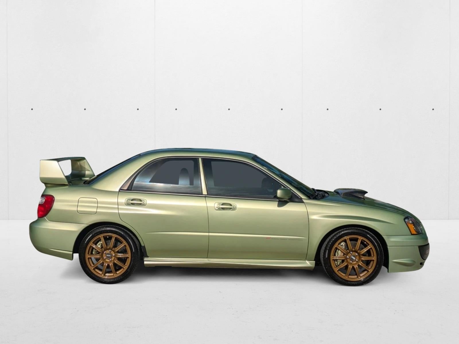2004 Subaru Impreza Sedan WRX STi w/Gold Wheels