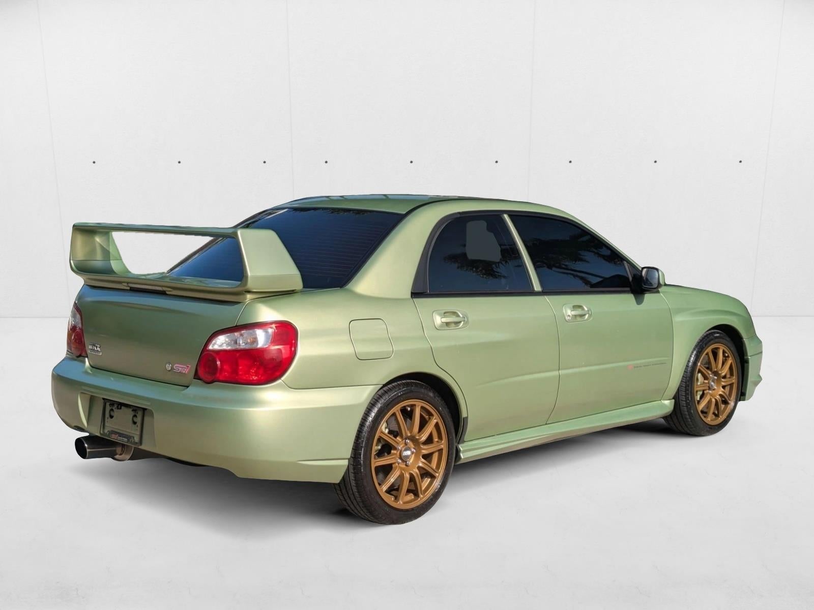 2004 Subaru Impreza Sedan WRX STi w/Gold Wheels