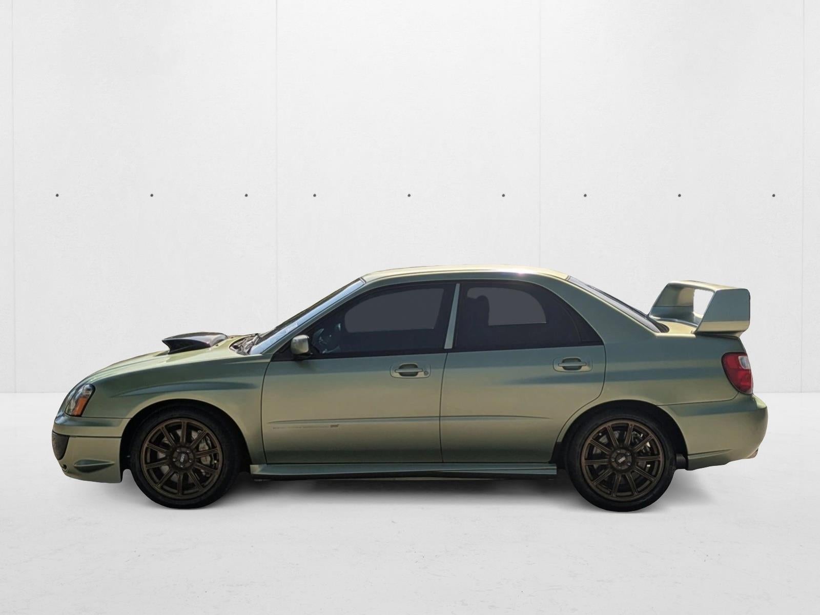 2004 Subaru Impreza Sedan WRX STi w/Gold Wheels