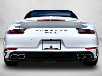 2019 Porsche 911 Turbo Cabriolet