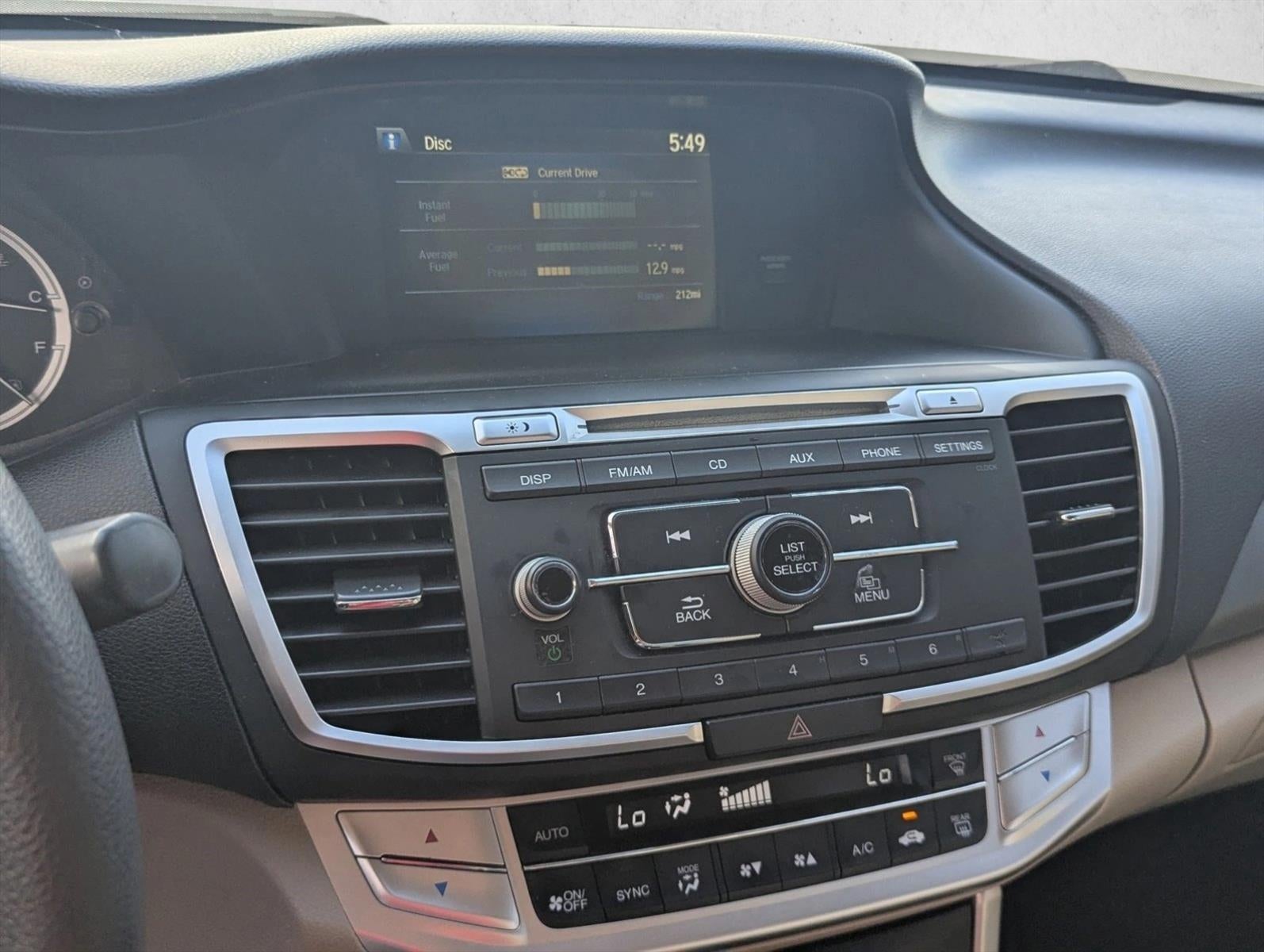 2014 Honda Accord Sedan LX CVT PZEV