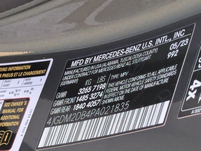 2023 Mercedes-Benz EQS EQS 450+ SUV