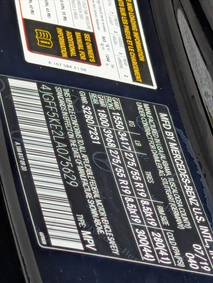 2020 Mercedes-Benz GLS GLS 450 4MATIC® SUV