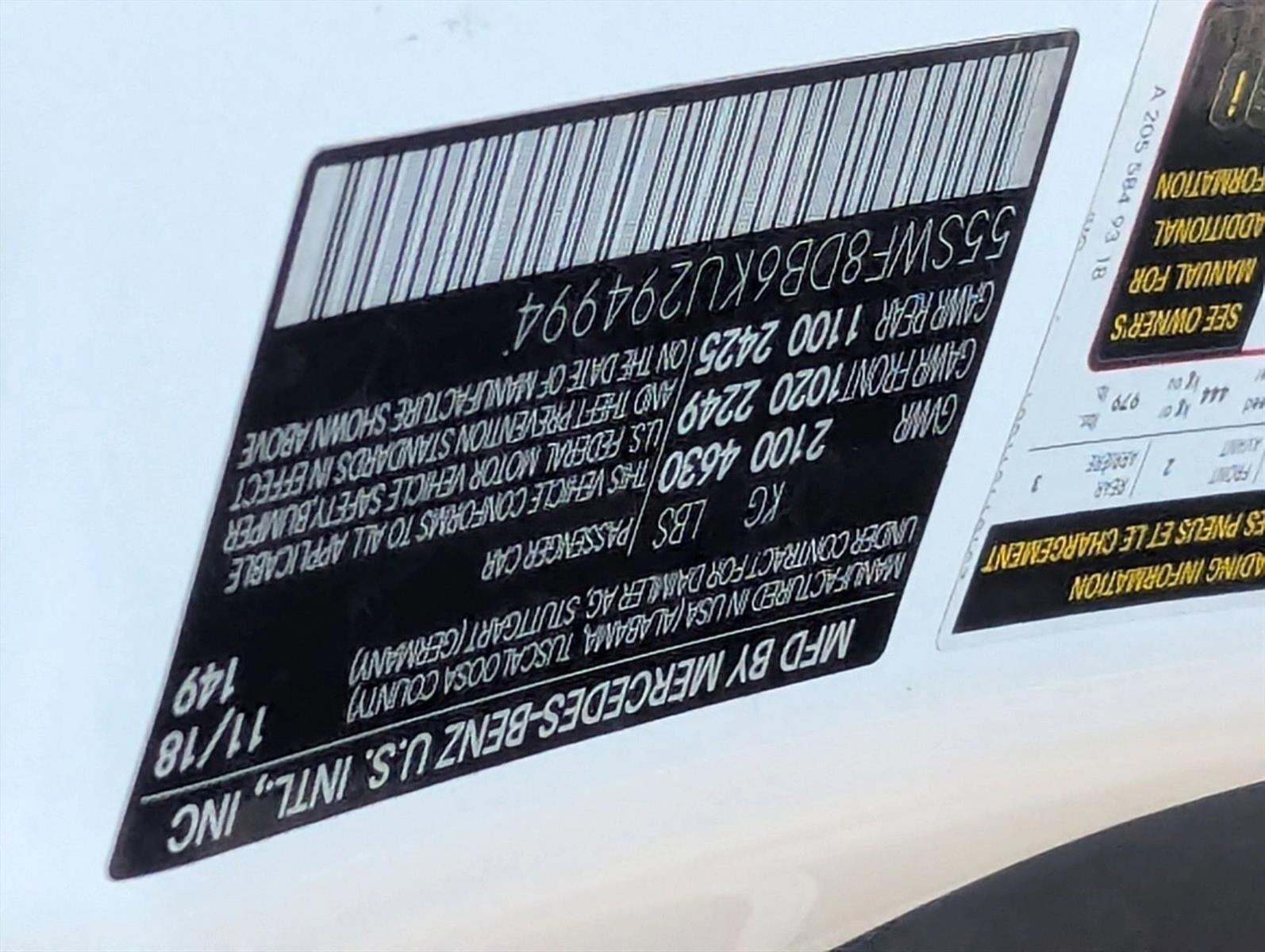 2019 Mercedes-Benz C-Class C 300 Sedan