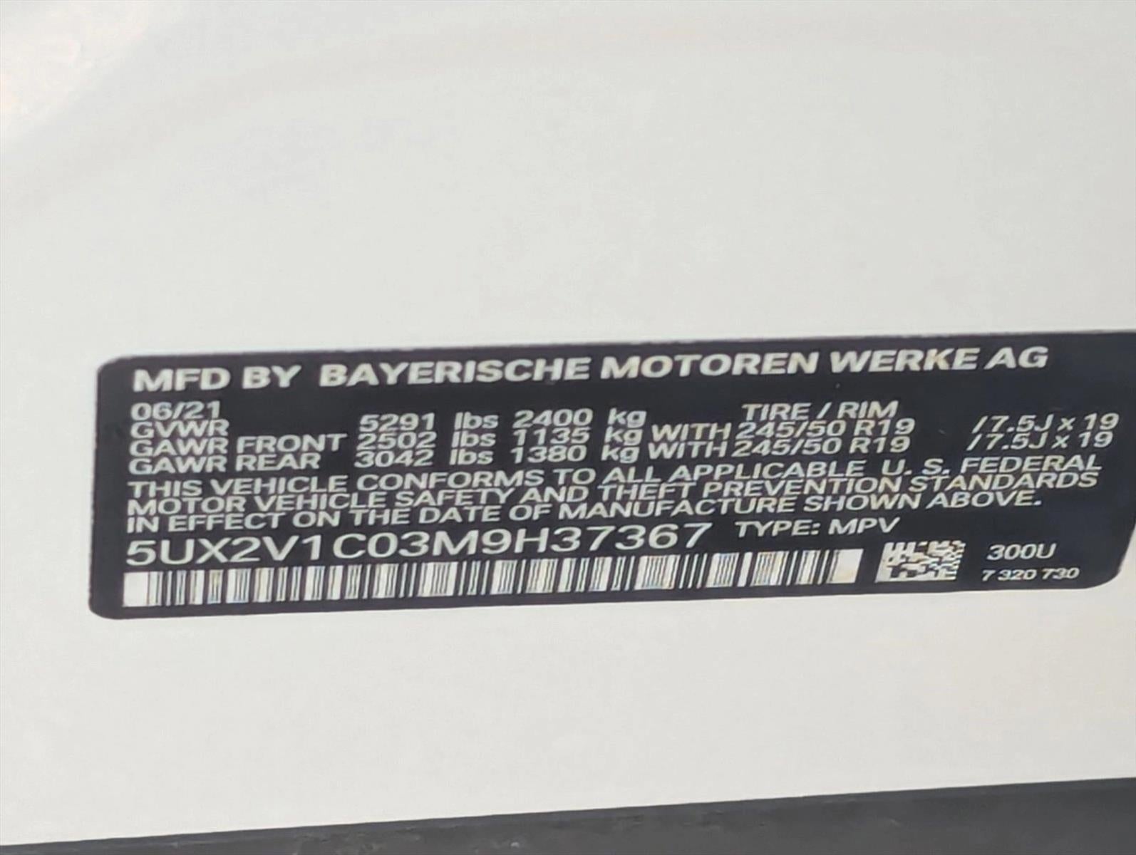 2021 BMW X4 xDrive30i Sports Activity Coupe