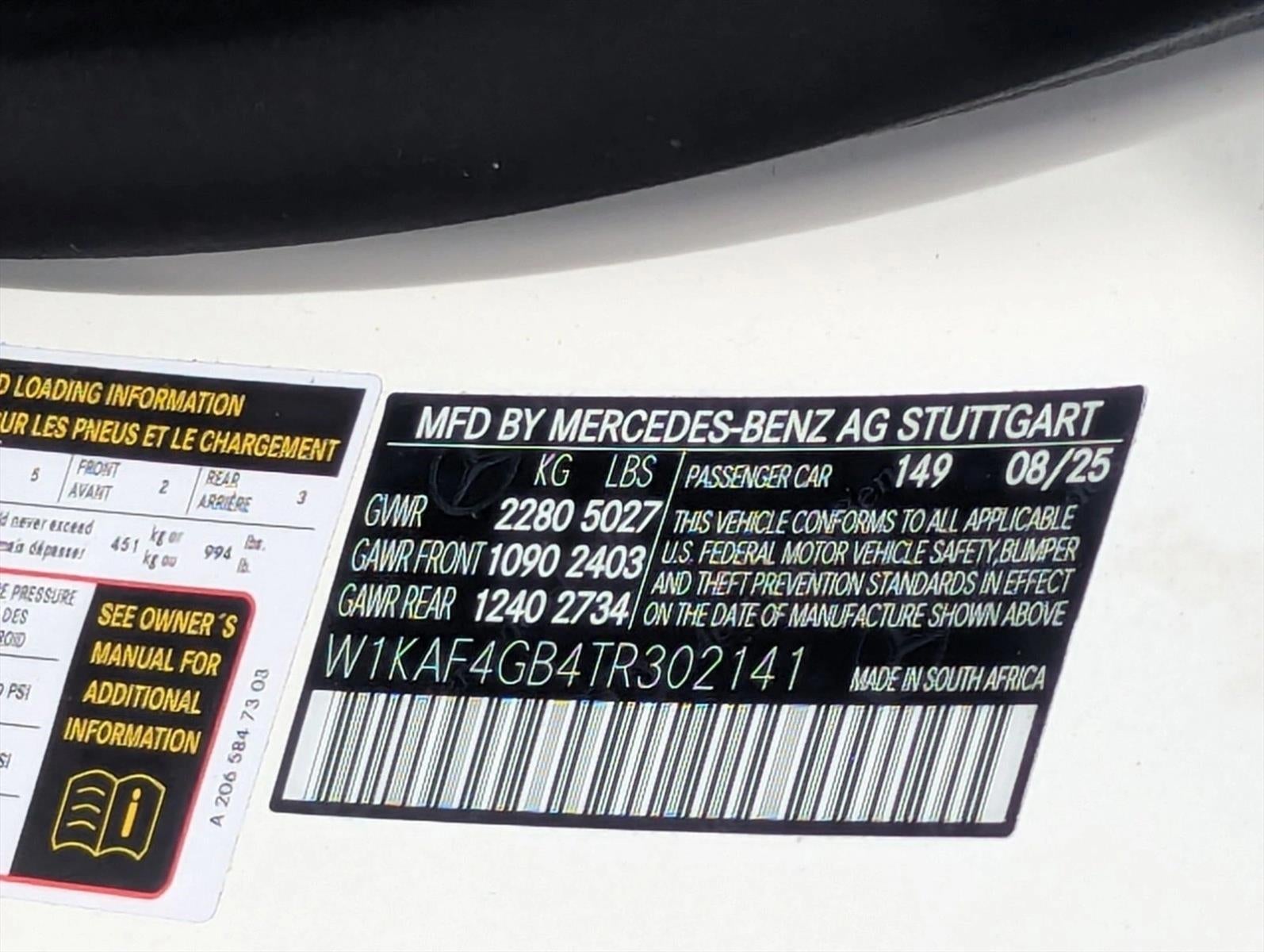 2026 Mercedes-Benz C-Class C 300 Sedan