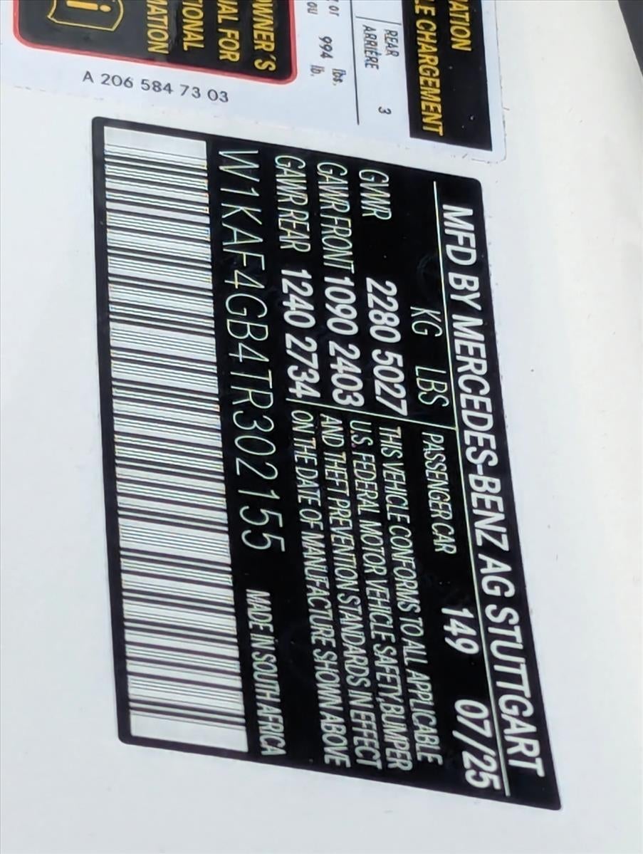 2026 Mercedes-Benz C-Class C 300 Sedan