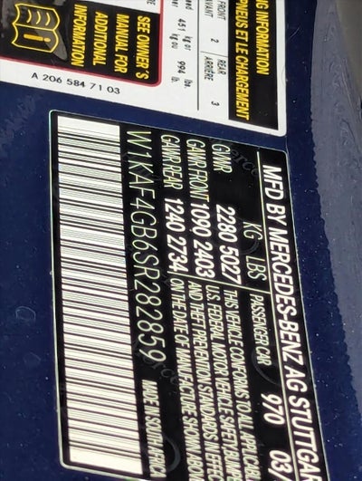 2025 Mercedes-Benz C-Class C 300 Sedan