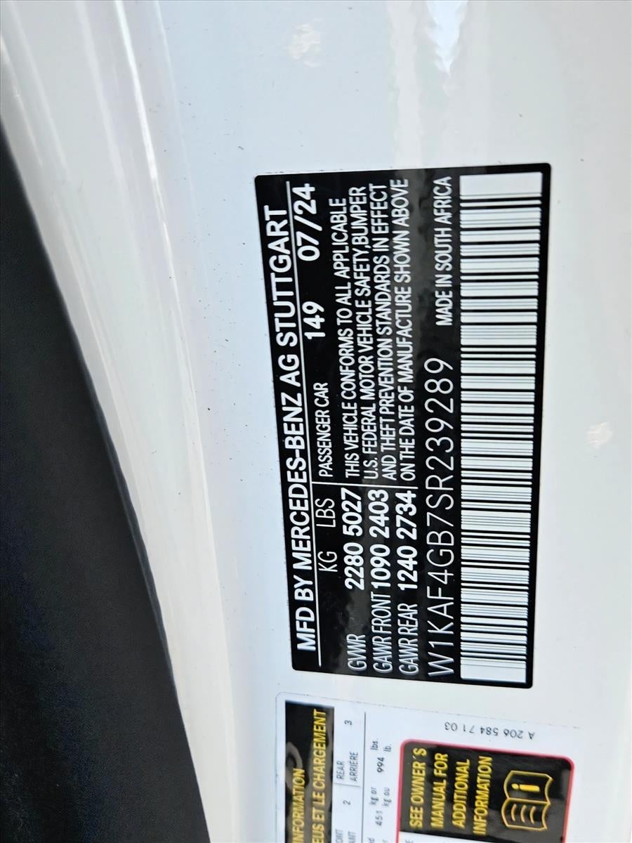 2025 Mercedes-Benz C-Class C 300 Sedan