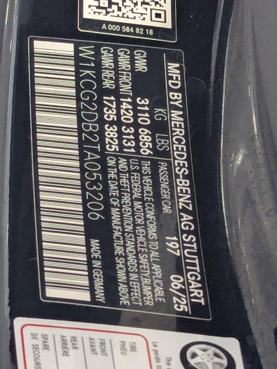 2026 Mercedes-Benz EQS EQS 450+ Sedan