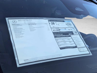 2025 Mercedes-Benz GLB GLB 250 SUV