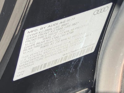 2023 Audi SQ8 Prestige 4.0 TFSI quattro