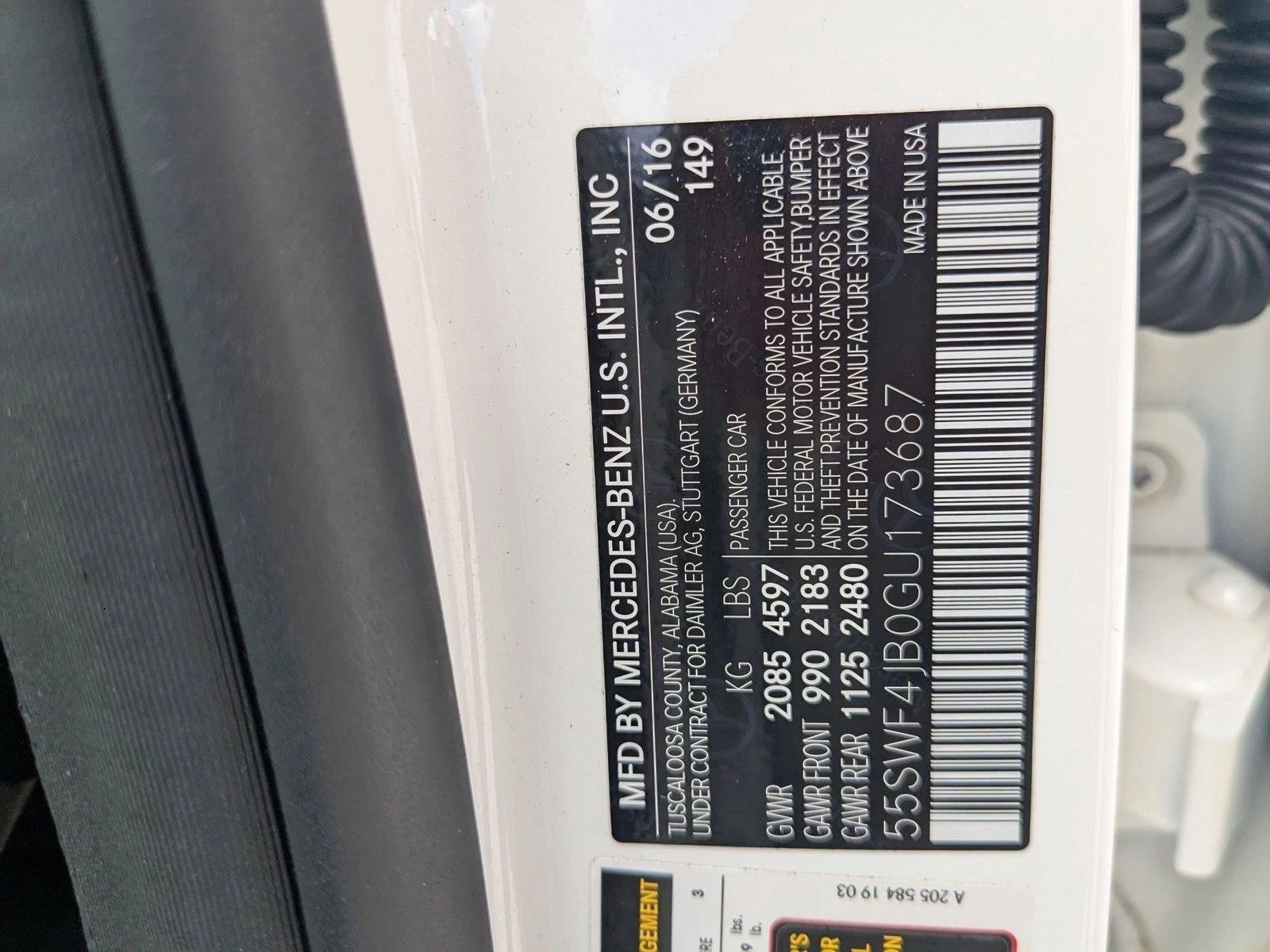 2016 Mercedes-Benz C-Class C 300 Sedan