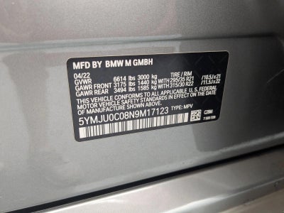 2022 BMW X5 M X5 M Sports Activity Vehicle