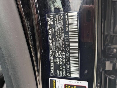 2025 Mercedes-Benz C-Class C 300 Sedan