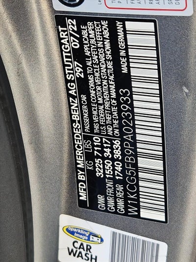 2023 Mercedes-Benz EQS AMG® EQS 4MATIC®+ Sedan