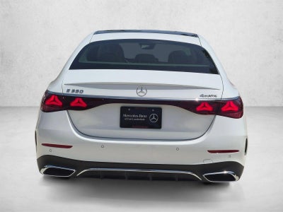 2026 Mercedes-Benz E-Class E 350 4MATIC® Sedan