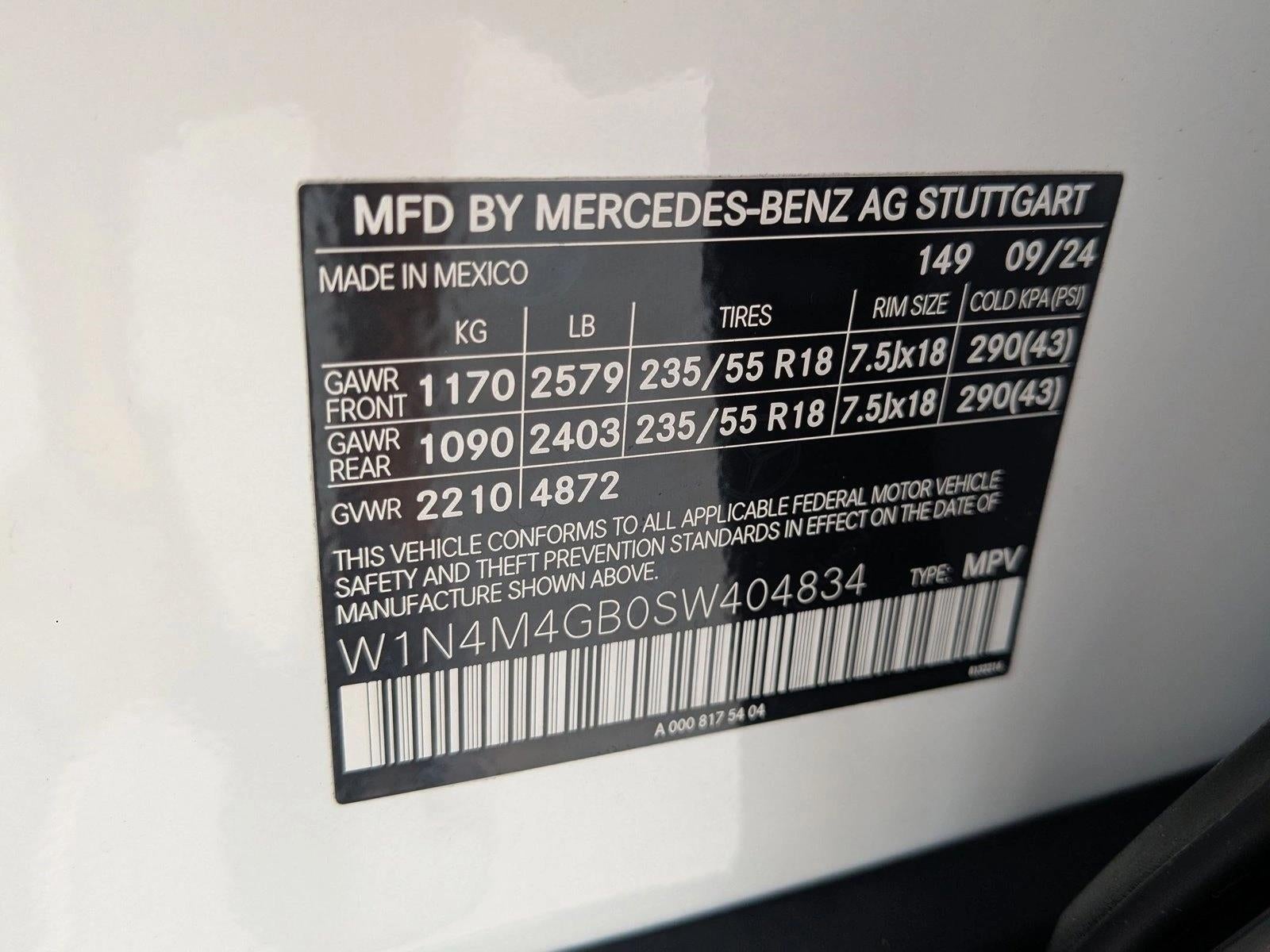 2025 Mercedes-Benz GLB GLB 250 SUV