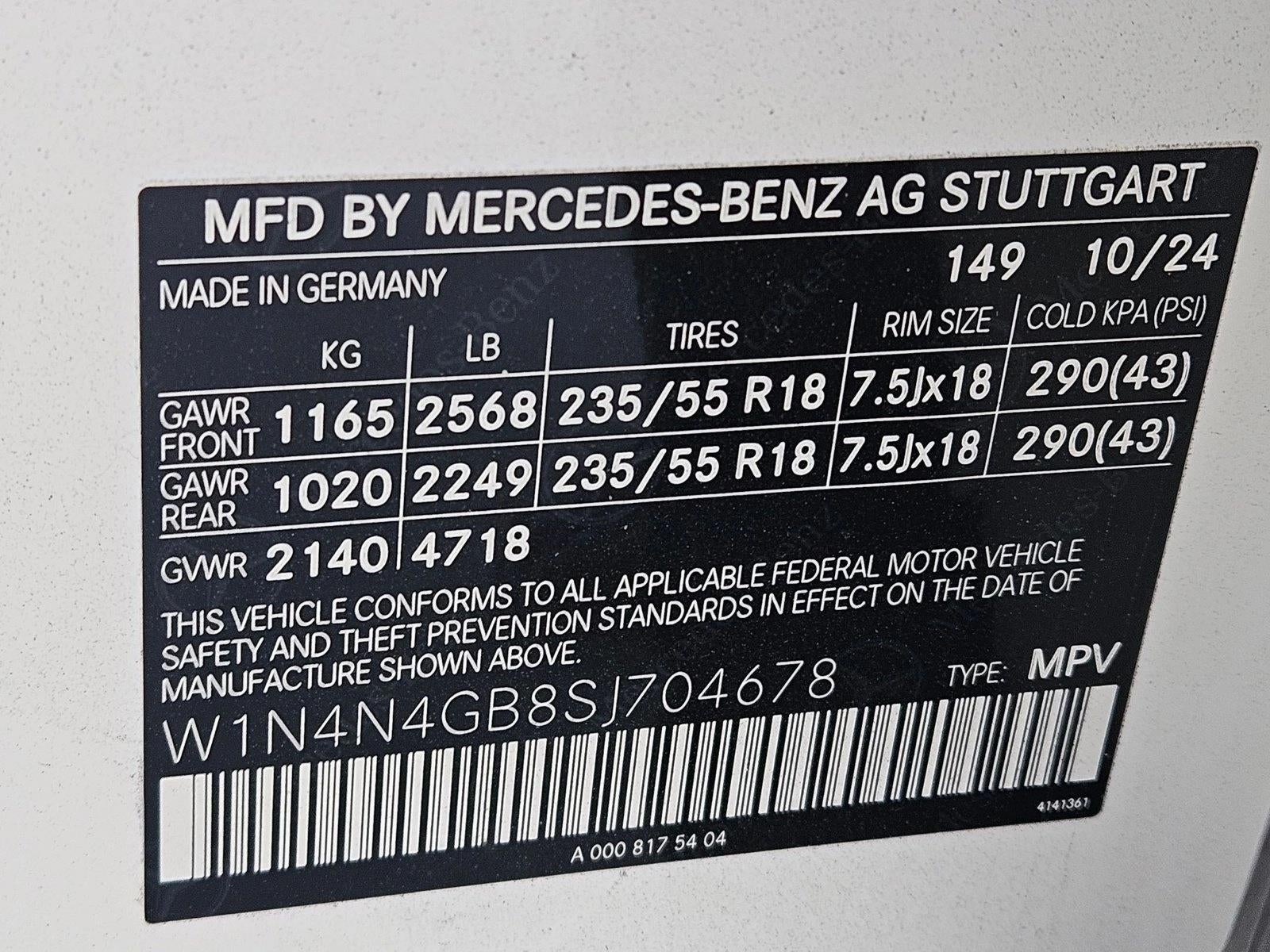 2025 Mercedes-Benz GLA GLA 250 SUV
