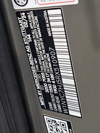 2024 Mercedes-Benz G-Class AMG® G 63 4MATIC® SUV