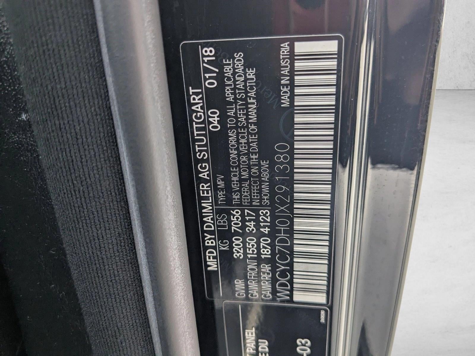 2018 Mercedes-Benz G-Class AMG® G 63 4MATIC® SUV