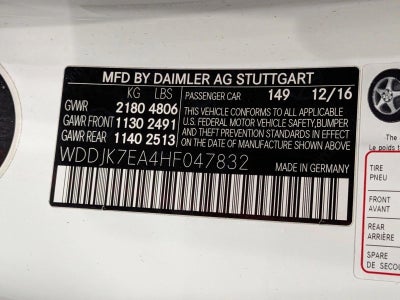 2017 Mercedes-Benz SL-Class AMG® SL 63