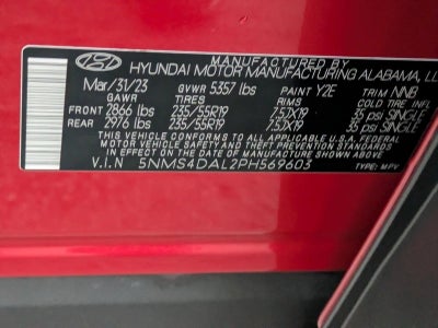 2023 Hyundai SANTA FE Limited AWD