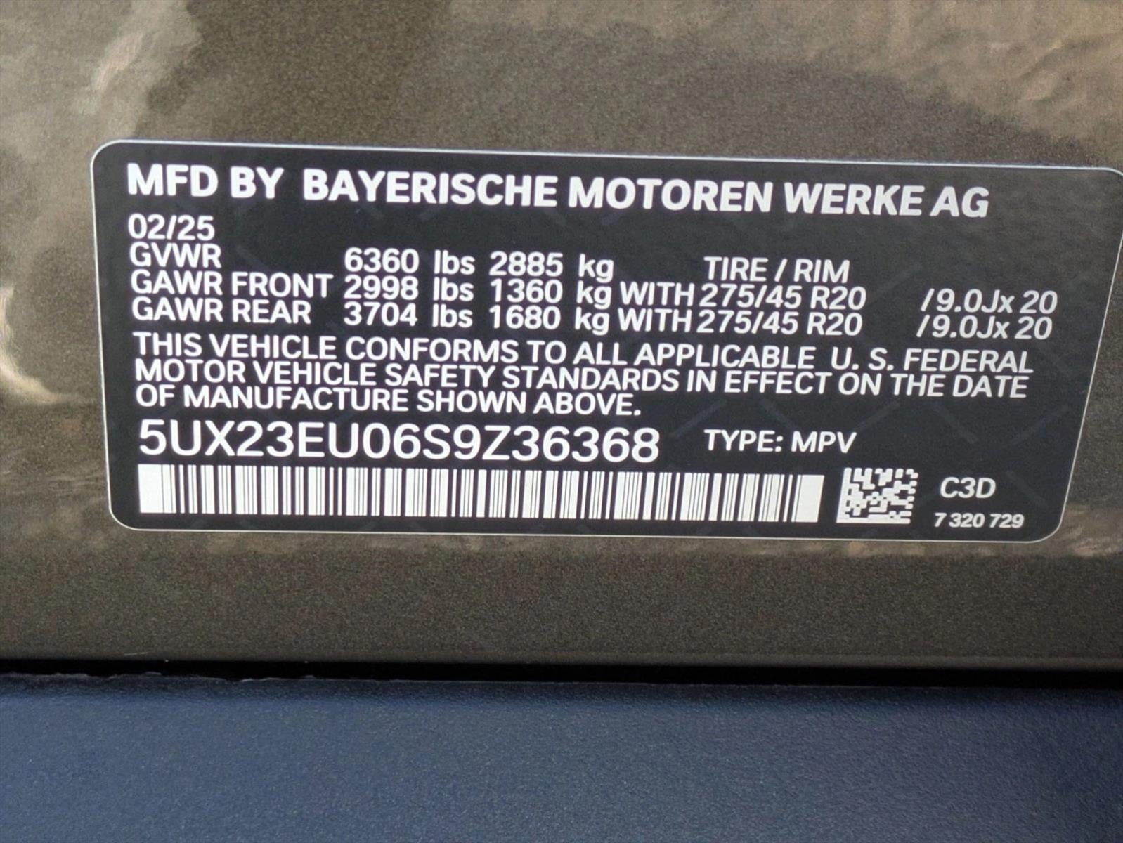 2025 BMW X5 xDrive40i Sports Activity Vehicle