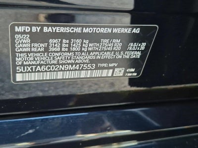 2022 BMW X5 xDrive45e Plug-In Hybrid