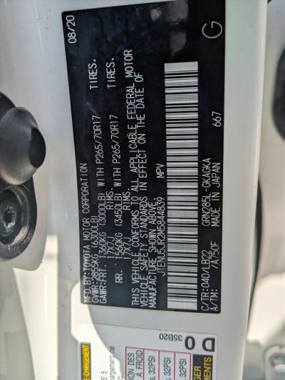 2021 Toyota 4Runner SR5 Premium 4WD (Natl)