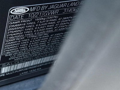 2022 Land Rover Range Rover Westminster SWB