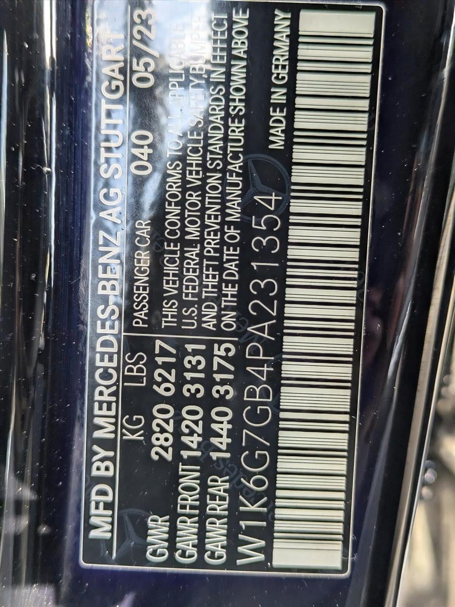 2023 Mercedes-Benz S-Class S 580 4MATIC® Sedan