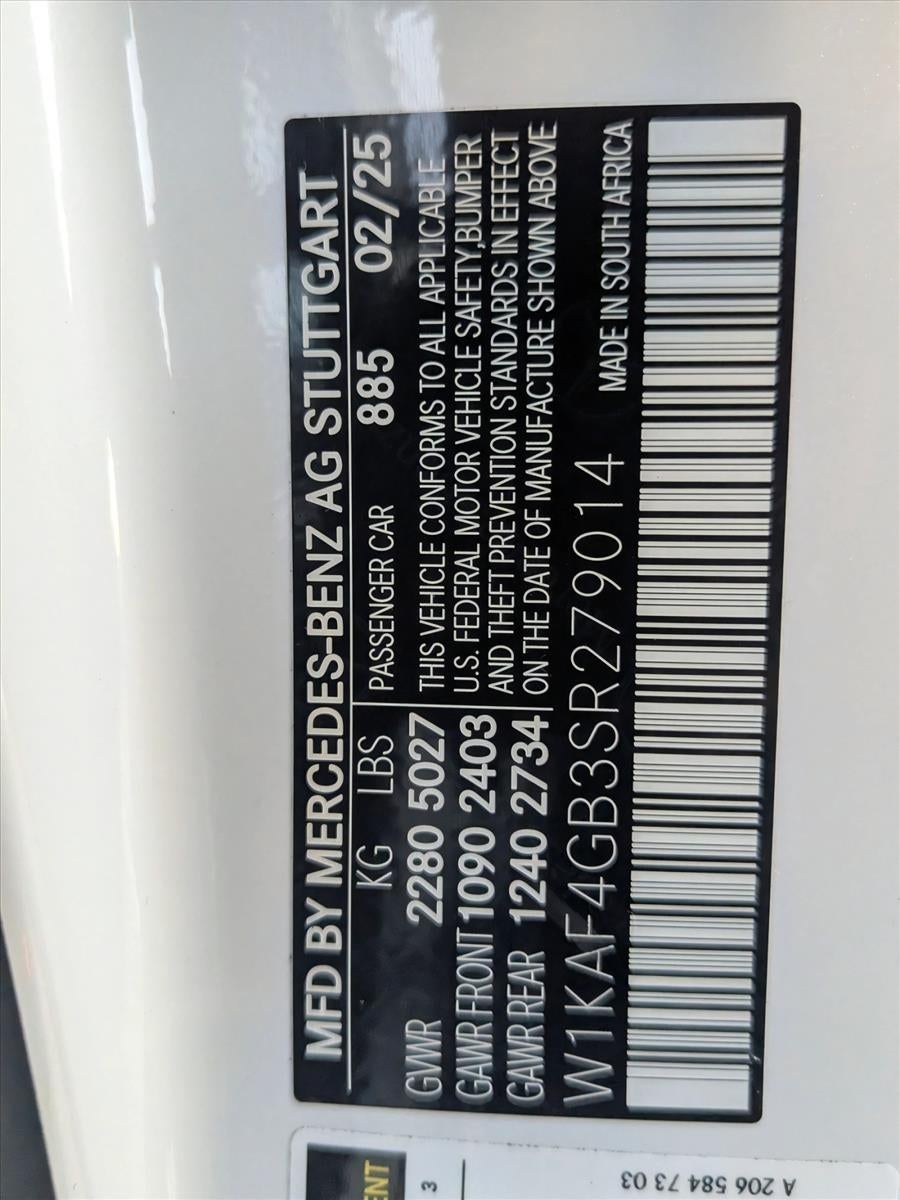 2025 Mercedes-Benz C-Class C 300 Sedan