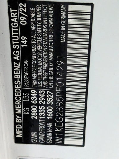 2023 Mercedes-Benz EQE EQE 350+ Sedan