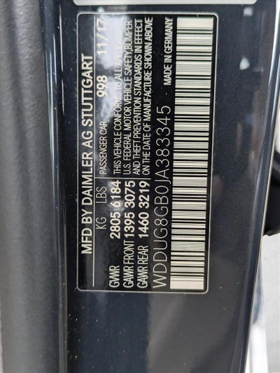 2018 Mercedes-Benz S-Class S 560 4MATIC® Sedan